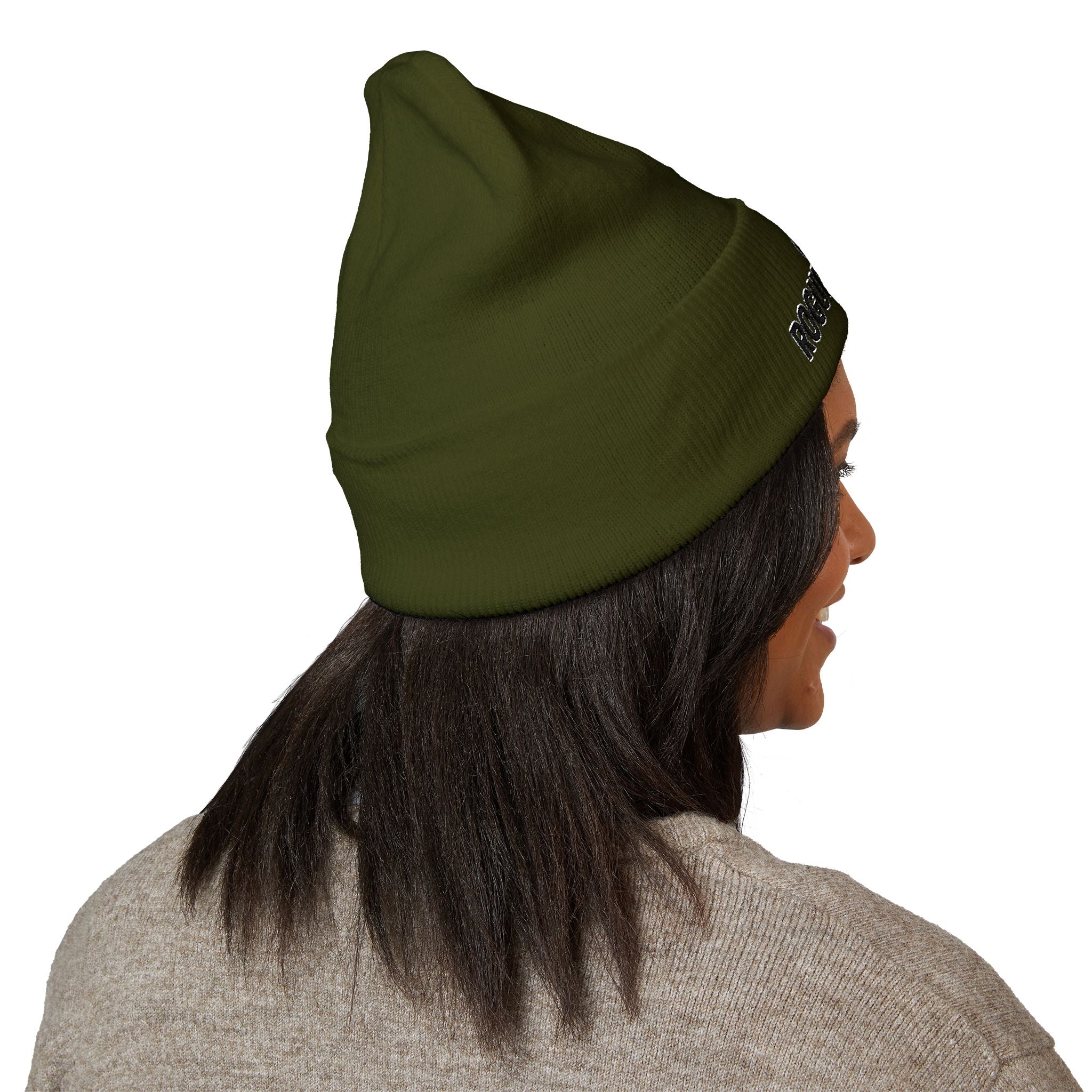 Rogue Candy Embroidered Classic Cuffed Beanie