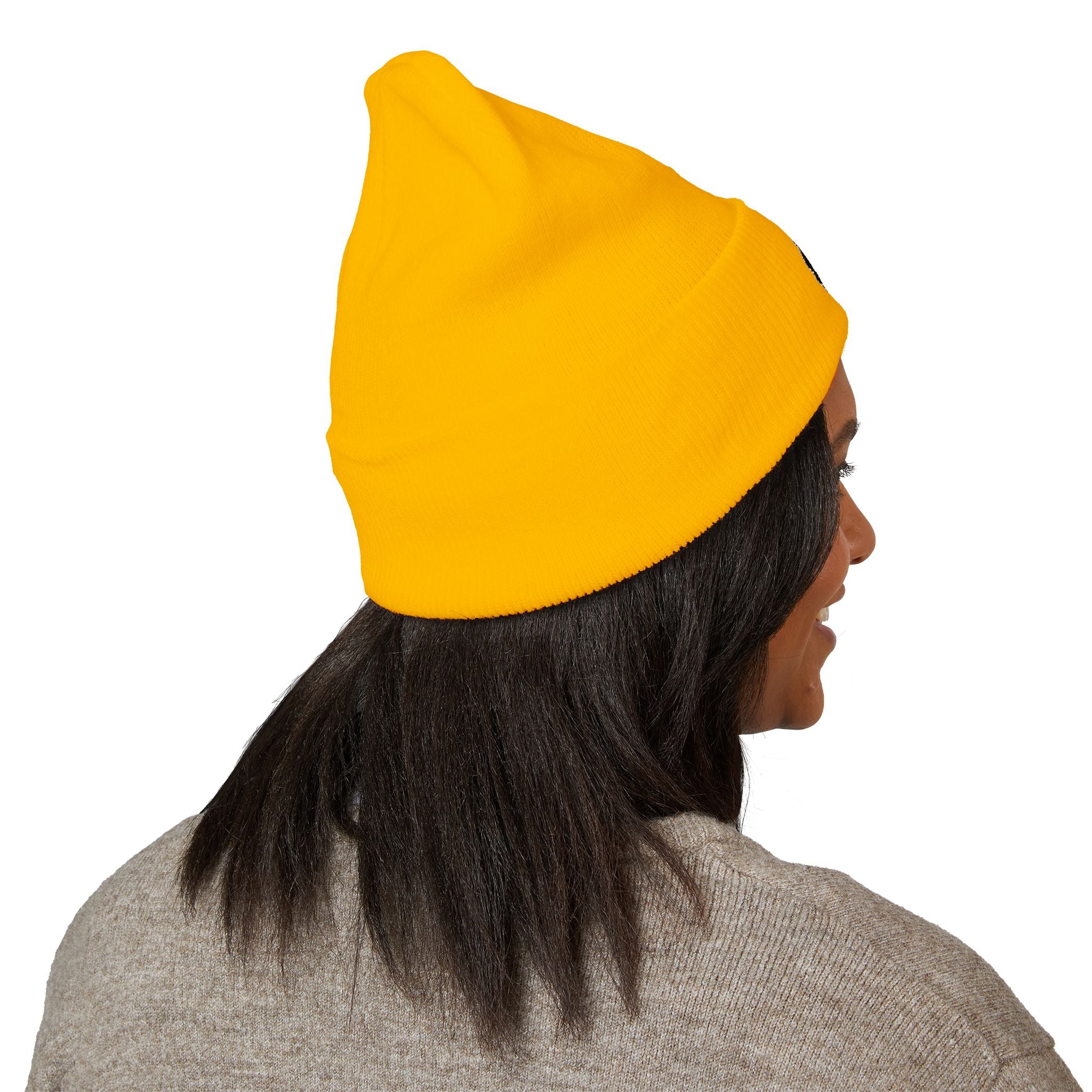 Nerds Embroidered Cuffed Beanie