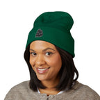 Nerds Embroidered Cuffed Beanie