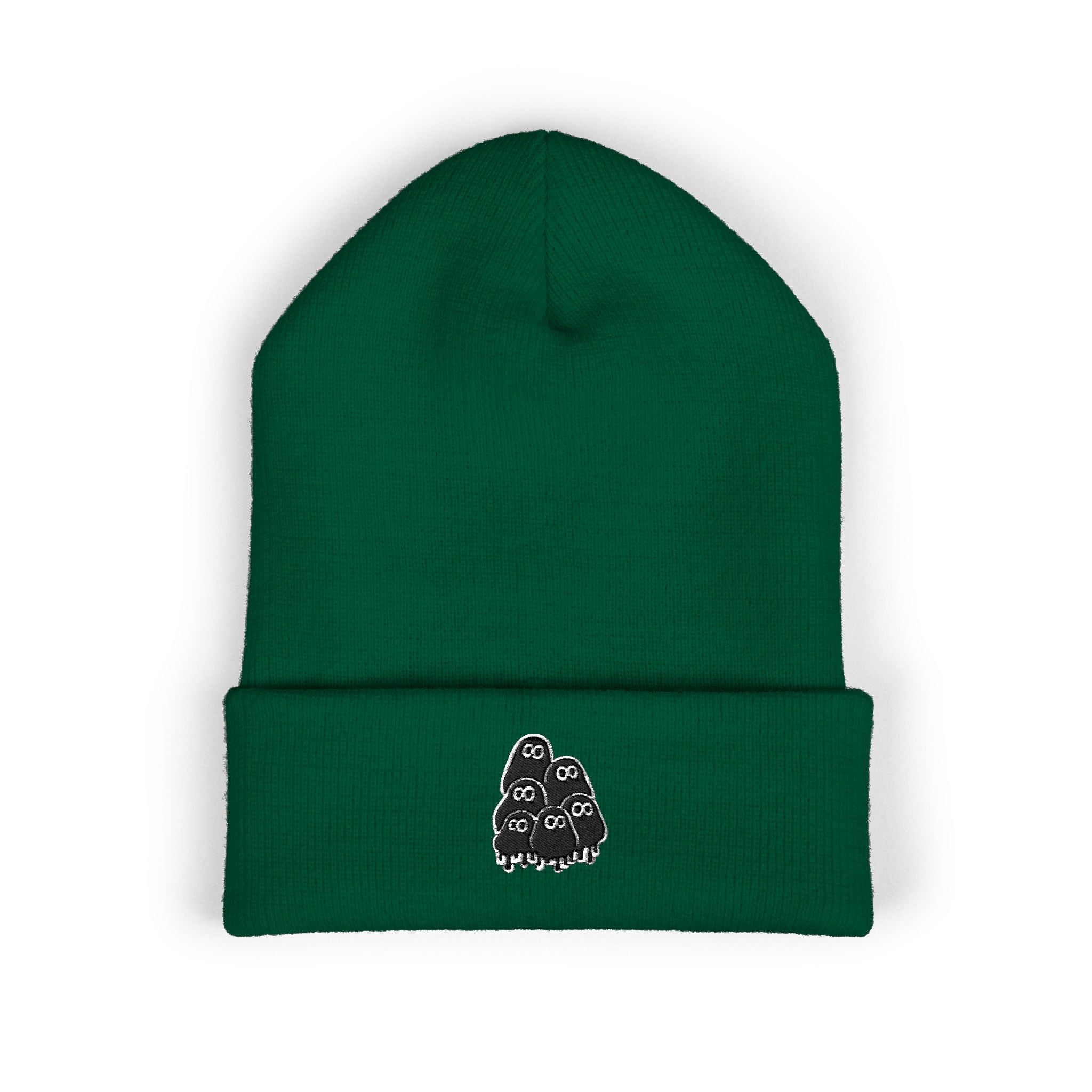 Nerds Embroidered Cuffed Beanie