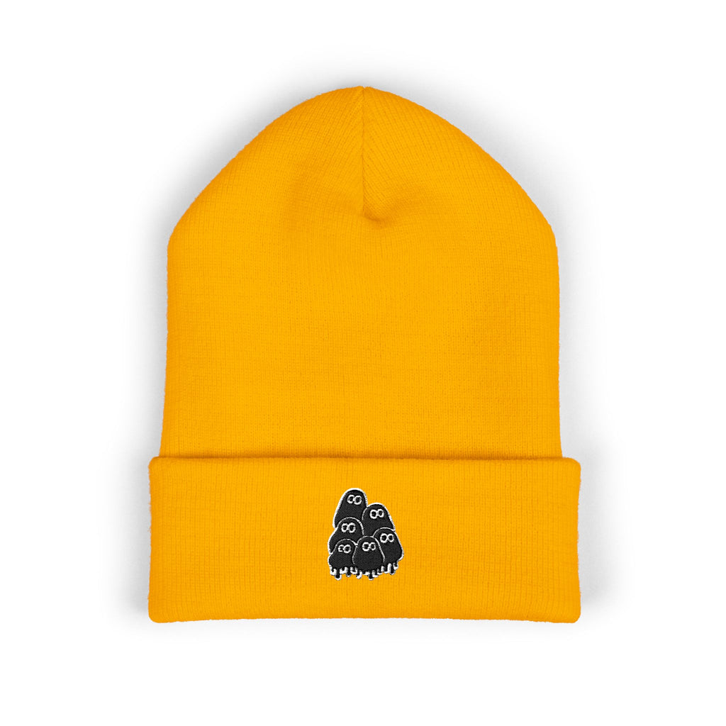 Nerds Embroidered Cuffed Beanie