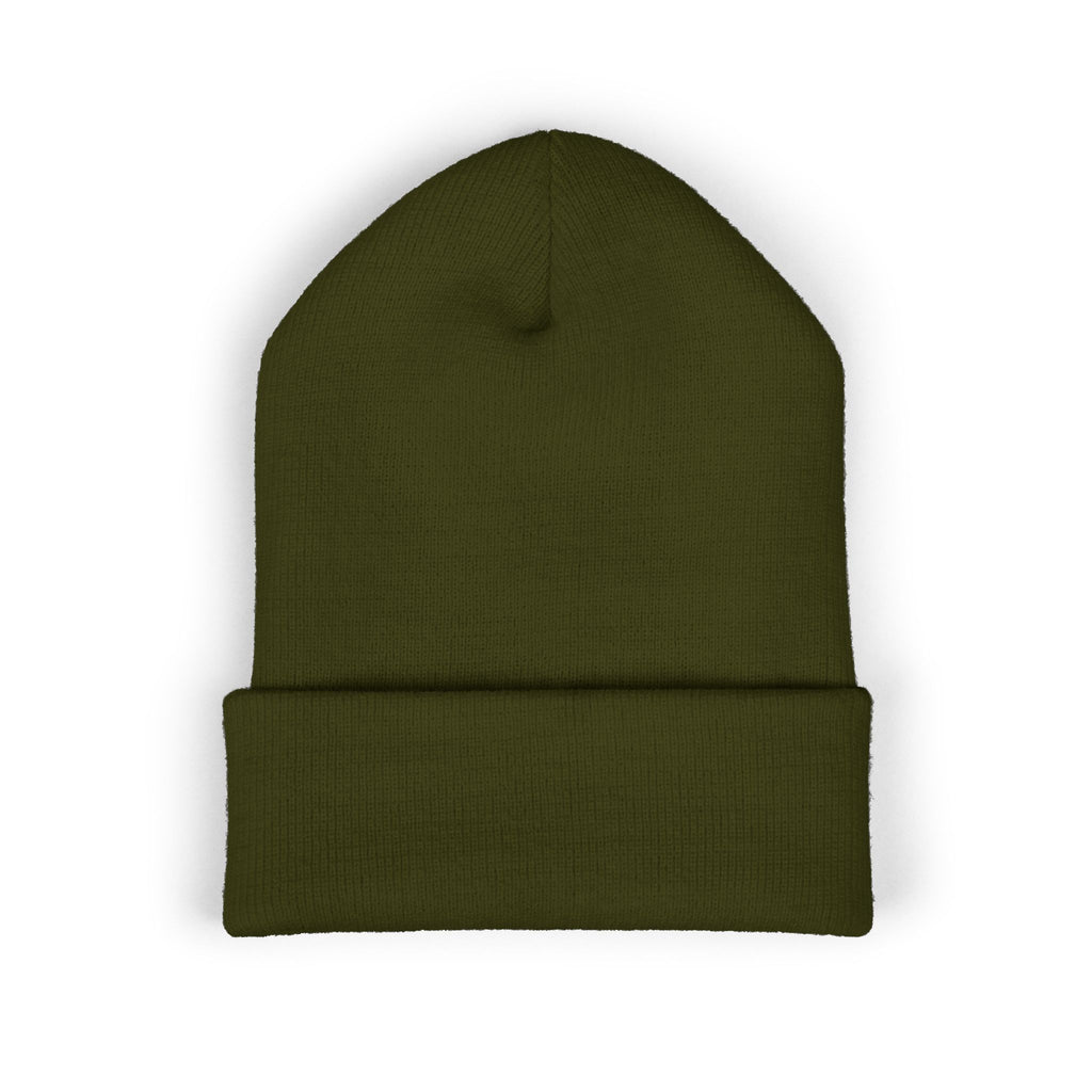Nerds Embroidered Cuffed Beanie