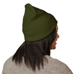 Nerds Embroidered Cuffed Beanie