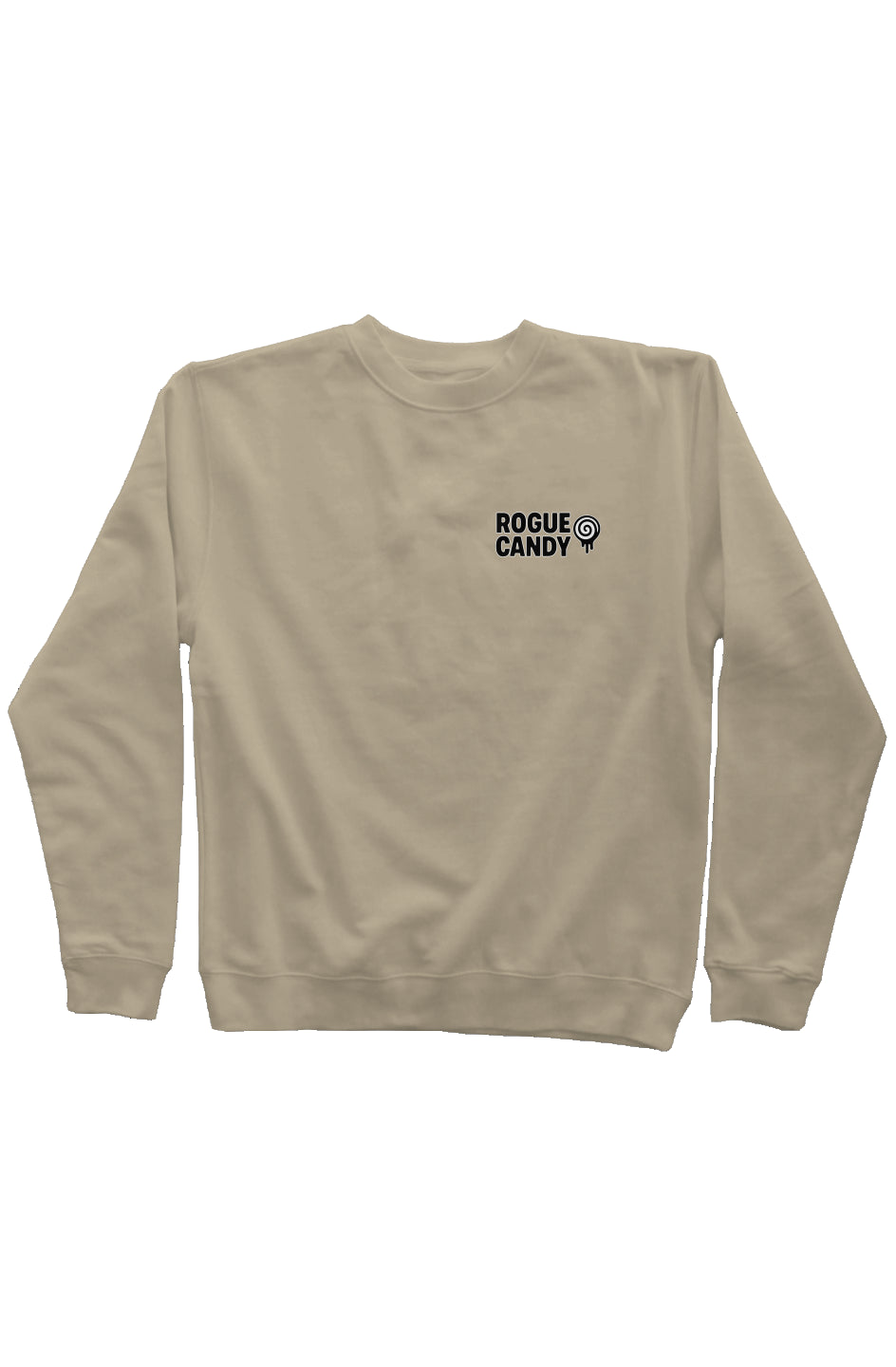 Rogue Candy Embroidered Logo, Wrapper print, Independent Mid Weight Sweatshirt
