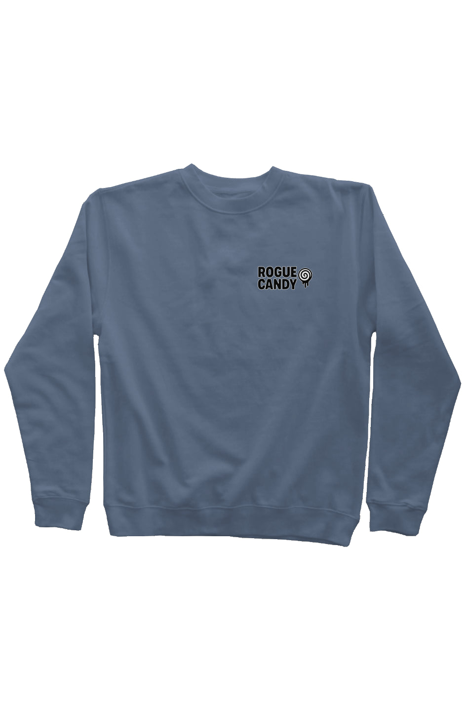 Rogue Candy Embroidered Logo, Wrapper print, Independent Mid Weight Sweatshirt