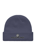 Rogue Candy Embroidered, blue grey, Fisherman Beanie