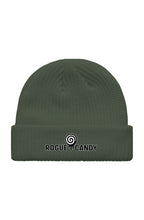Rogue Candy Embroidered, camo green, Fisherman Beanie