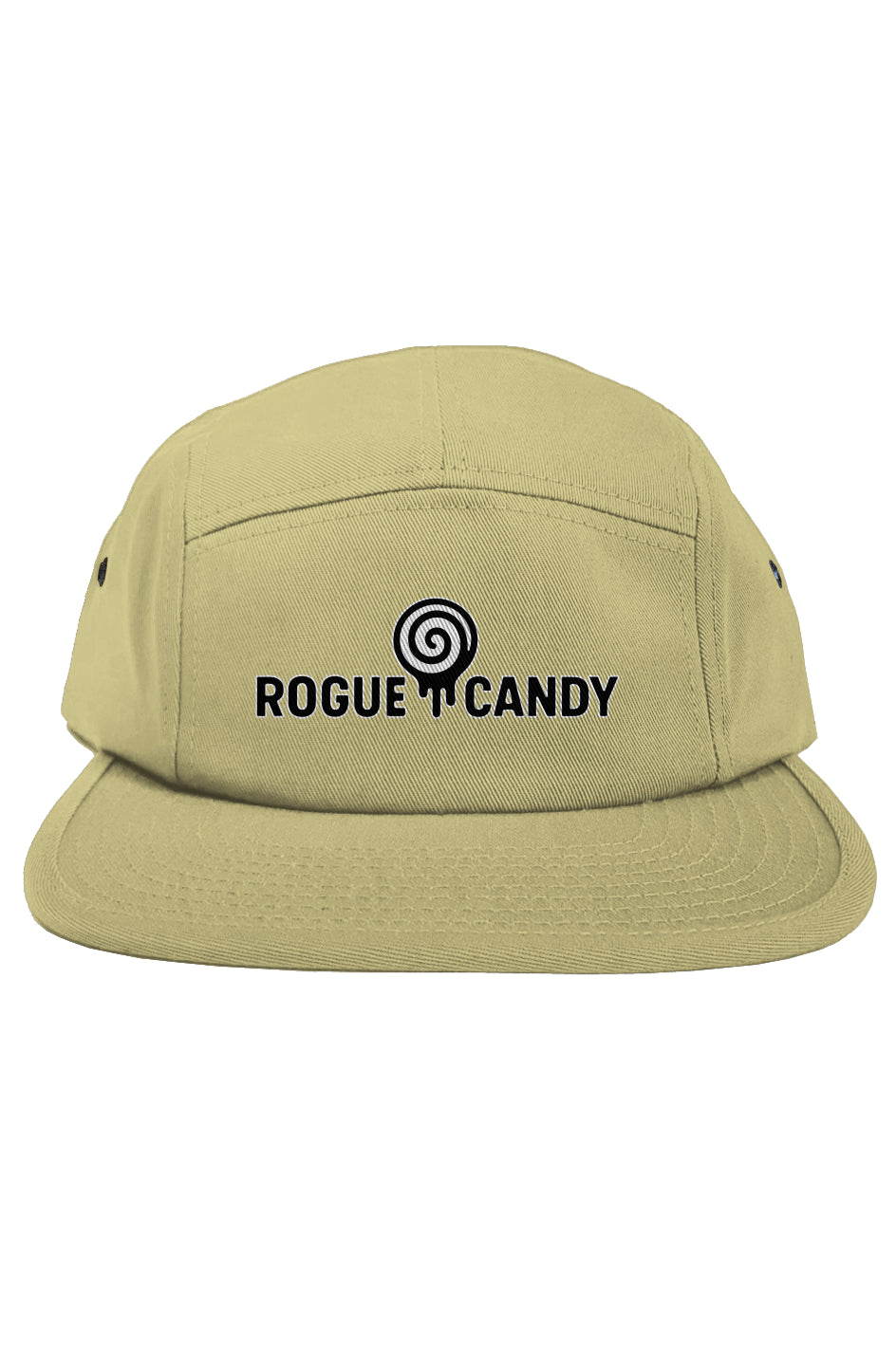 Rogue Candy logo Embroidered khaki original 5 panel