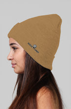 Rogue Candy embroidered logo on side, beige Beanie