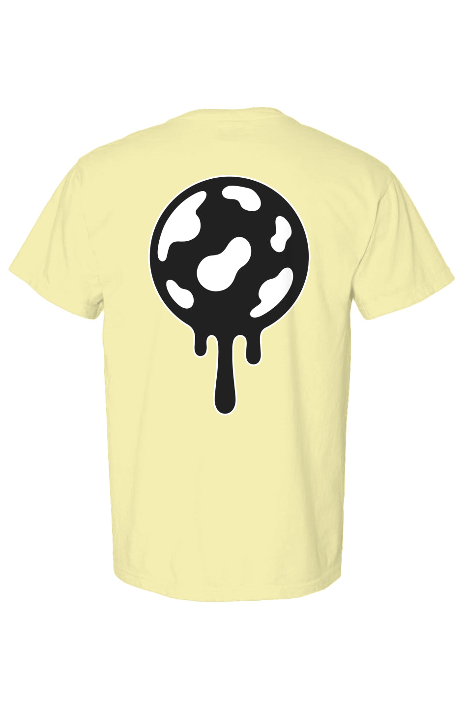 Rogue candy Jaw Breaker black and white Print, neon lemon Heavyweight T Shirt