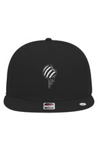 Rogue Embroidered Stripped Candy Stick, Snapback black Hat