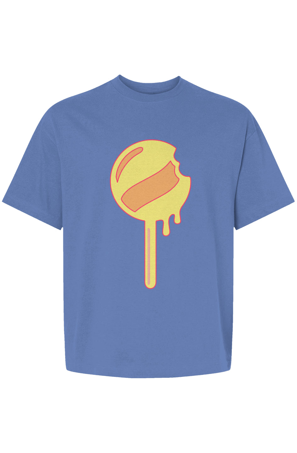 Rogue Yellow Candy Stick Beefy T Retro Street Tee