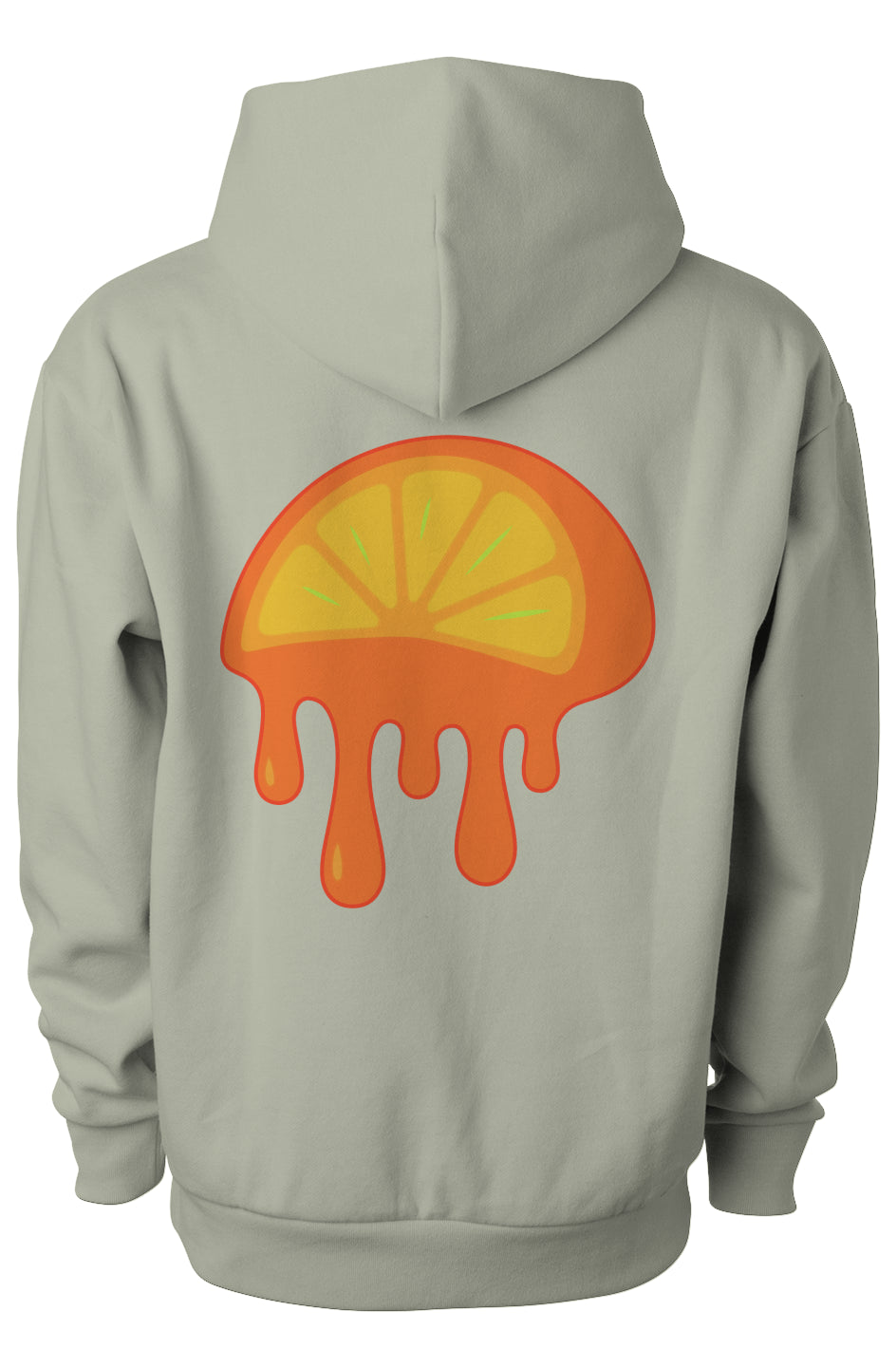 Rogue Orange Slice Candy Embroidered Logo Avenue Pullover Hooded Sweatshirt