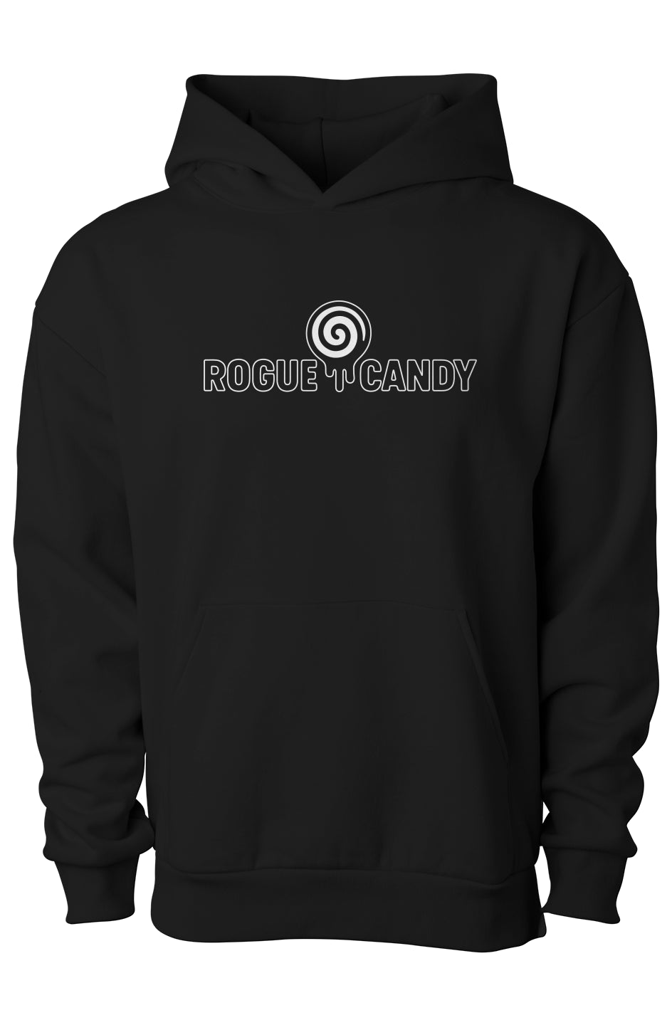 Rogue Orange Slice Candy Embroidered Logo Avenue Pullover Hooded Sweatshirt