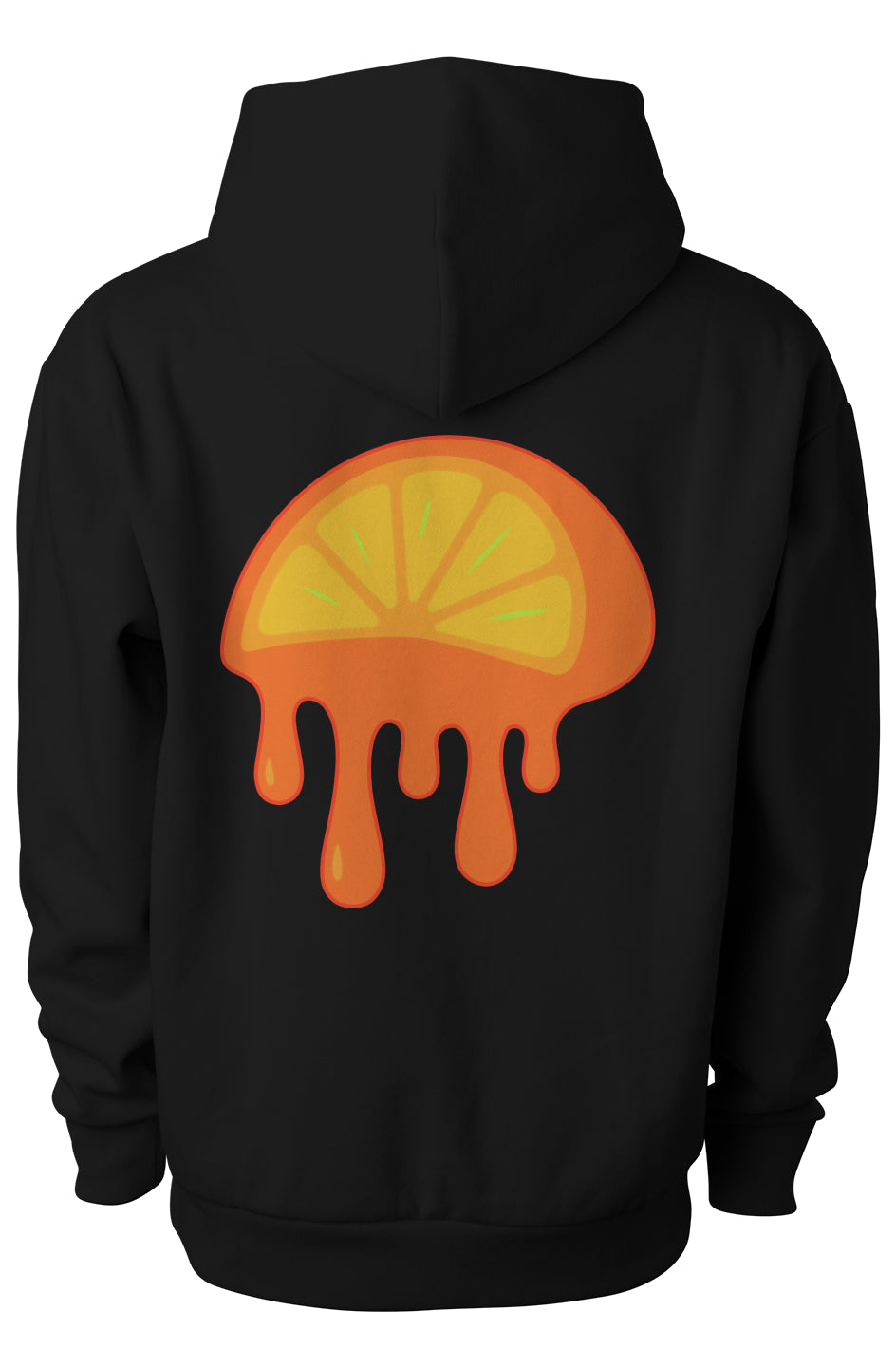 Rogue Orange Slice Candy Embroidered Logo Avenue Pullover Hooded Sweatshirt