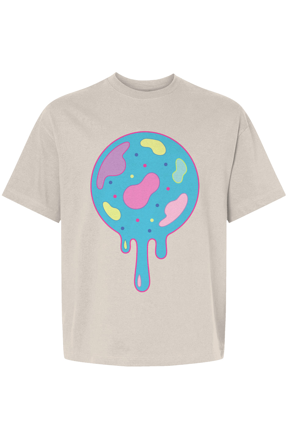 Rogue Jaw Breaker Candy Beefy Embroidered sleeve T Retro Street Tee