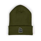Nerds Embroidered Cuffed Beanie